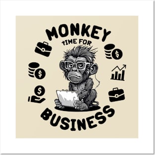 Monkey business 004 Posters and Art